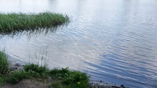 В городе
