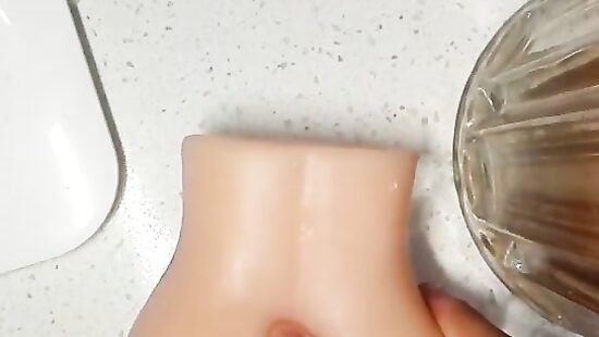 jerking off and cum