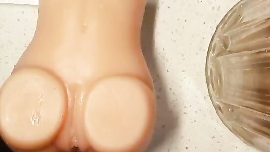 jerking off and cum
