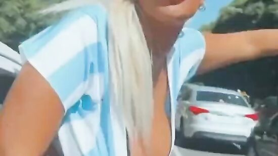 не зря стояли в пробке